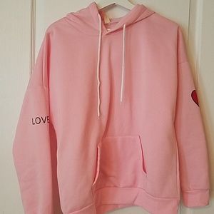 PINK LOVE HOODIE